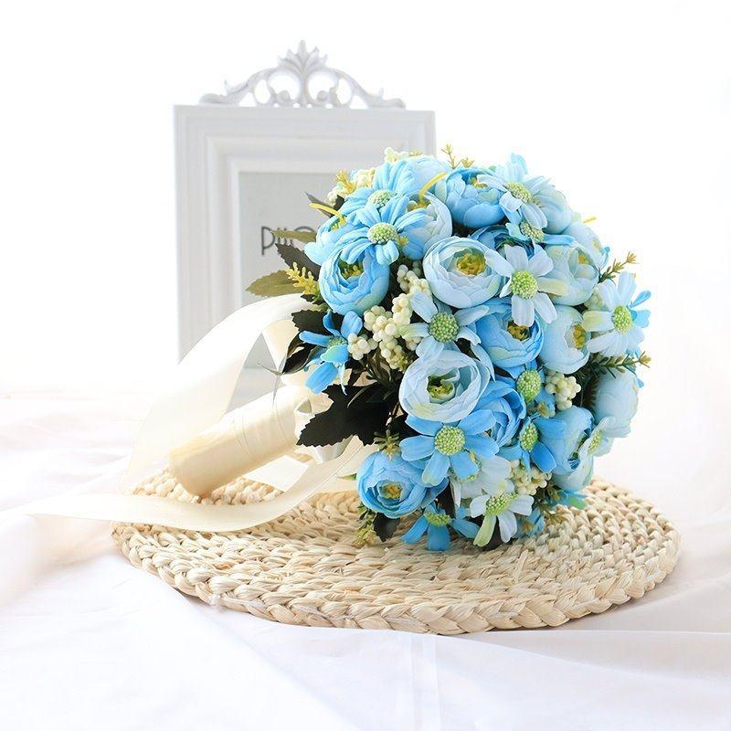 High-class feeling hand bouquet bridal wedding simulation flowers