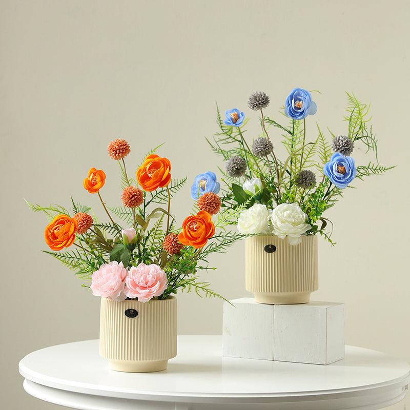 Simulation flower living room arrangement table flower arrangement potted plant decoration