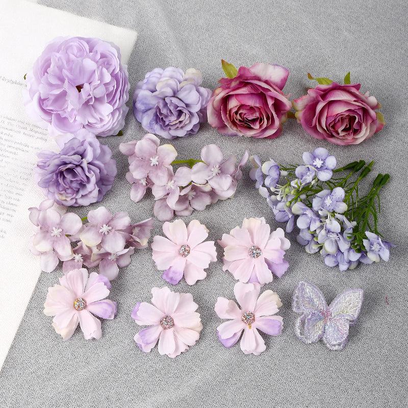 Artificial flower DIY material package handmade garland corsage decoration