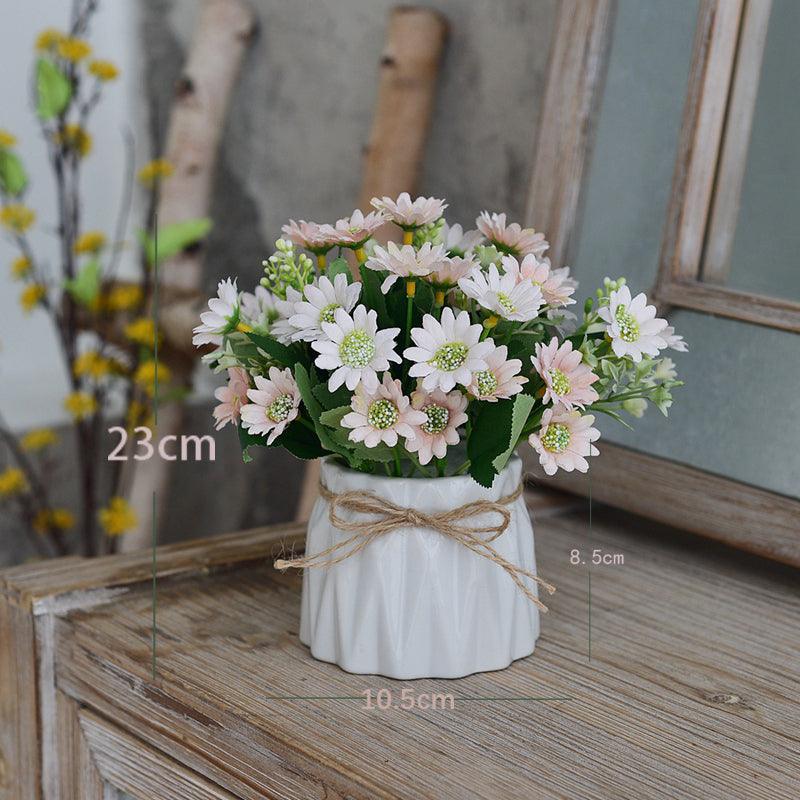 Fake Flower Living Room Rose Tea Bud Table Decoration Arrangement