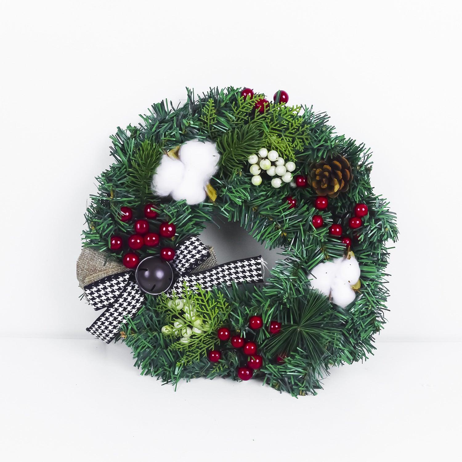 Wreath Decorations Flowers Christmas Door Hanging Decorations Venue Christmas Wreaths