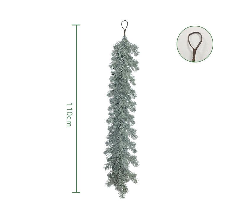 Simulation Pine Needles Christmas Indoor Wall Decoration Greenery Decoration Artificial PE Pine Needles Rattan