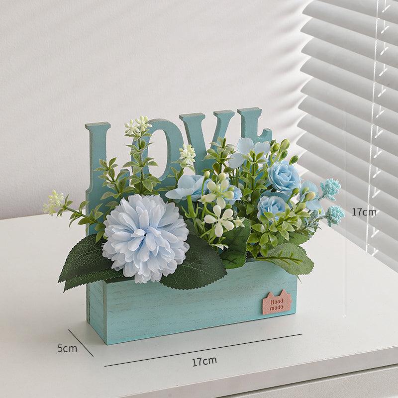 Indoor Home Arrangement Living Room Desk Decoration Fake Flowers Creative