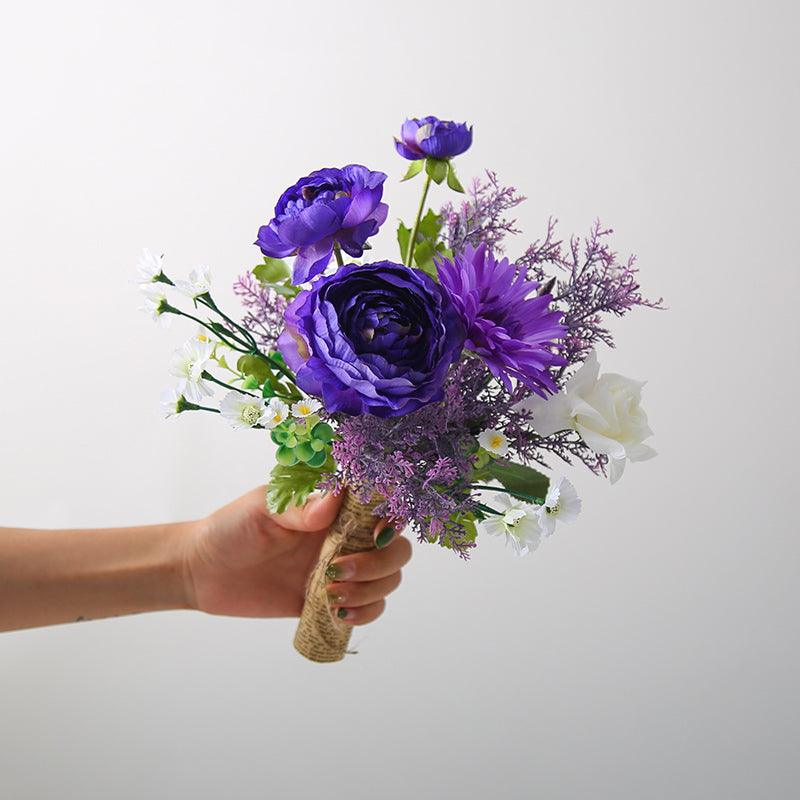 Fake flower bouquet hand bouquet simulation flowers