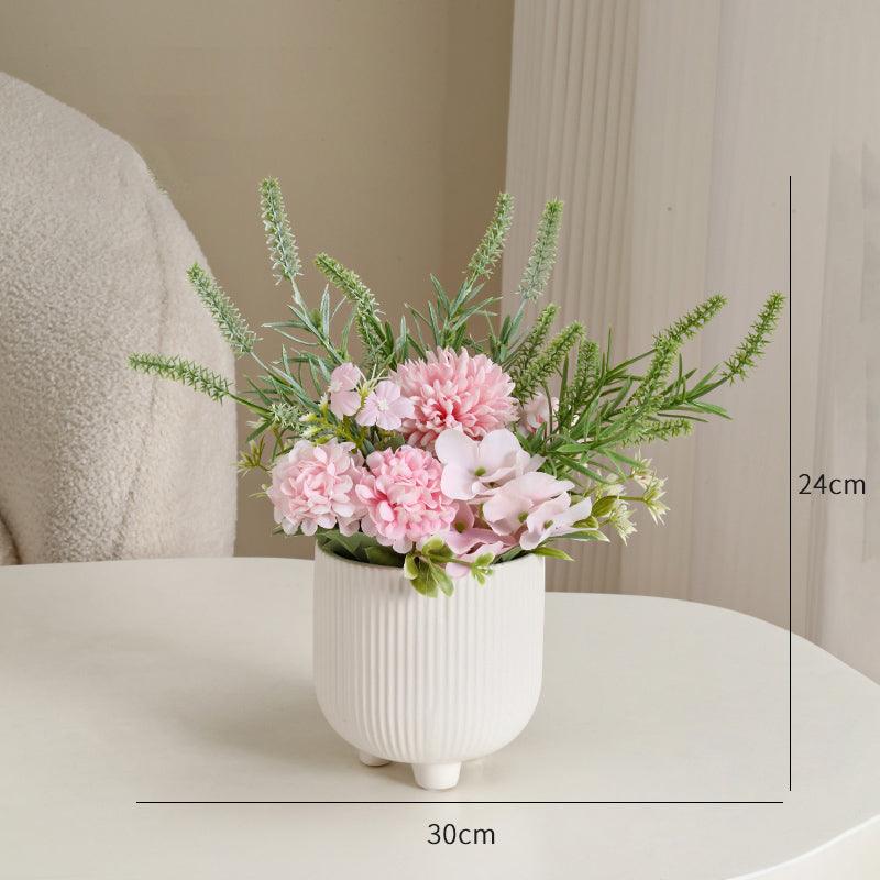 Entryway Coffee Table Tabletop Floral Arrangement