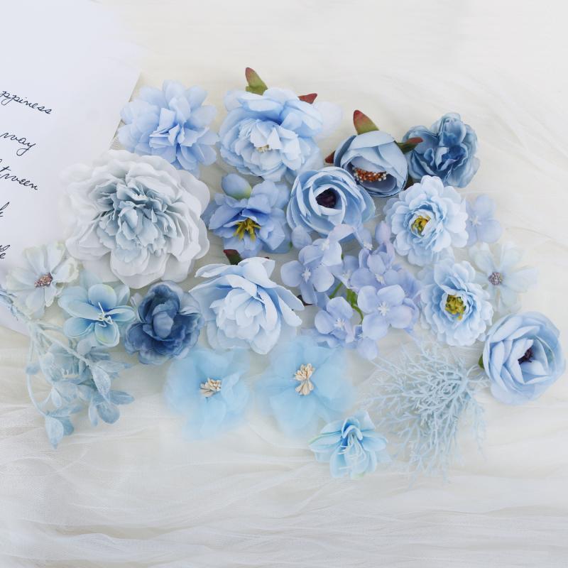 DIY handmade wreath corsage material kit