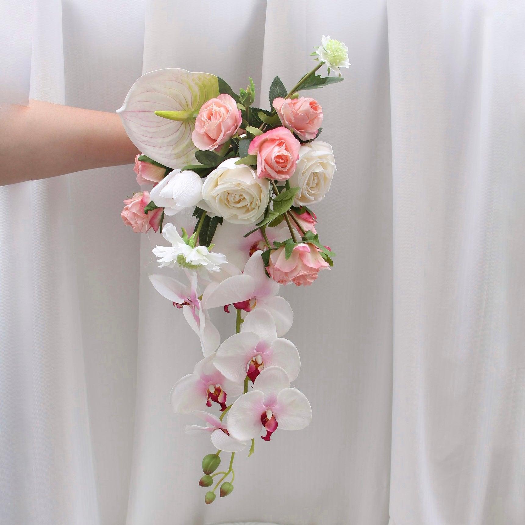 Bridal bouquet simulation wedding vintage photo props hand bouquet