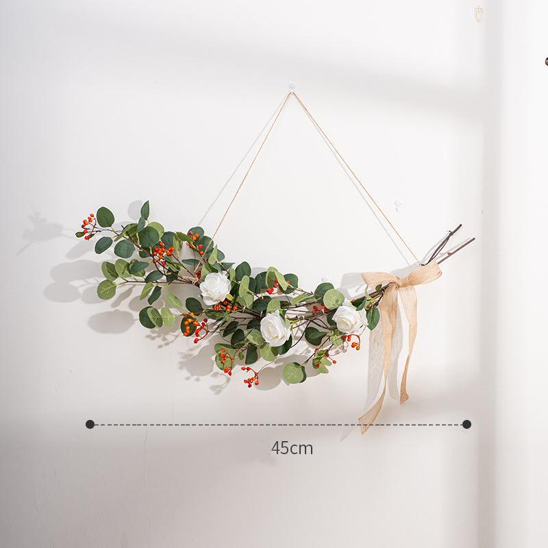 Simple simulation decorative pendant door lintel flower interior decoration