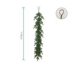 Simulation Pine Needles Christmas Indoor Wall Decoration Greenery Decoration Artificial PE Pine Needles Rattan