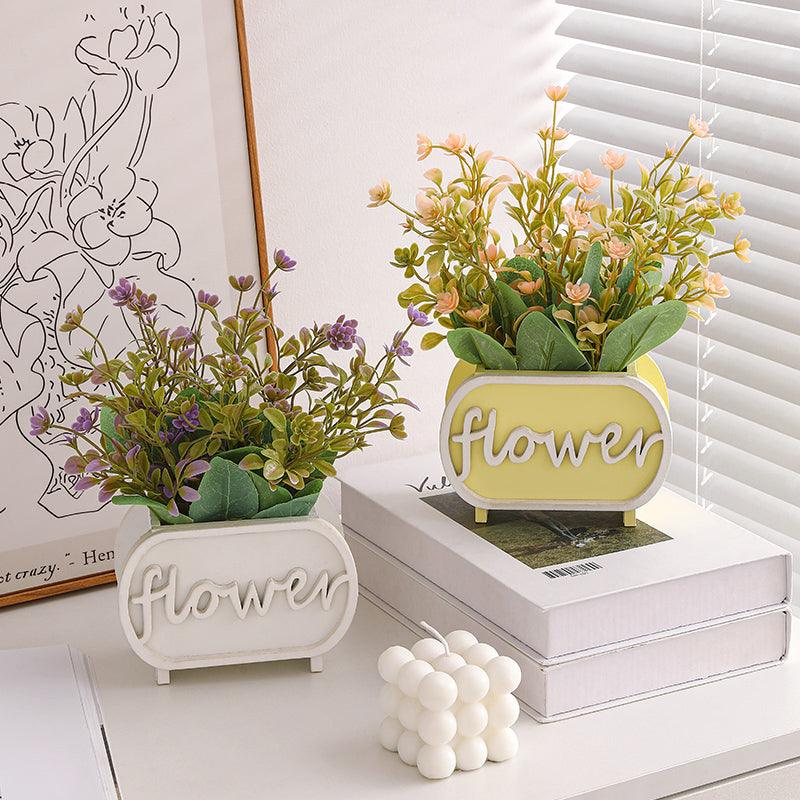 Indoor Home Arrangement Living Room Desk Decoration Fake Flowers Creative