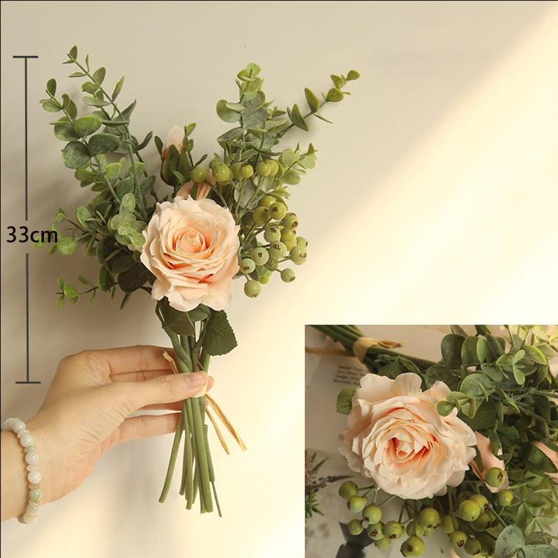 Simulation Flower Rose Bouquet Living Room Home Decoration