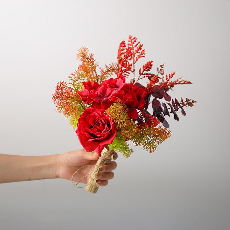 Fake flower bouquet hand bouquet simulation flowers