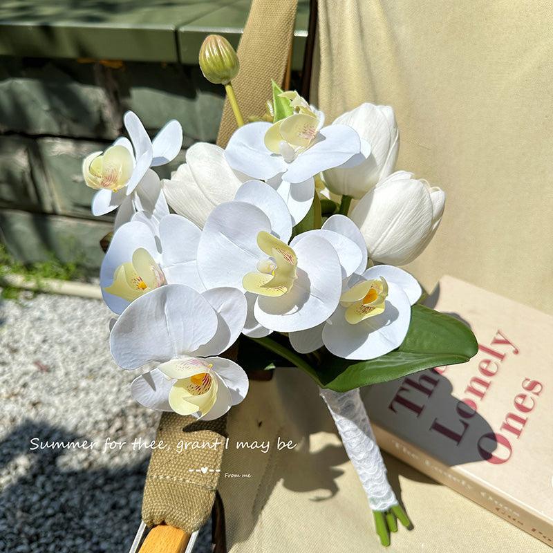 Bridal hand bouquet premium wedding simulation handmade proposal bouquet