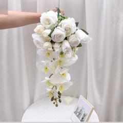 Bridal bouquet simulation wedding vintage photo props hand bouquet