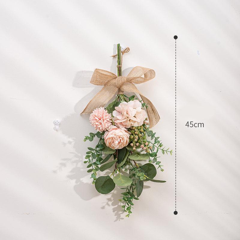 Simple simulation decorative pendant door lintel flower interior decoration