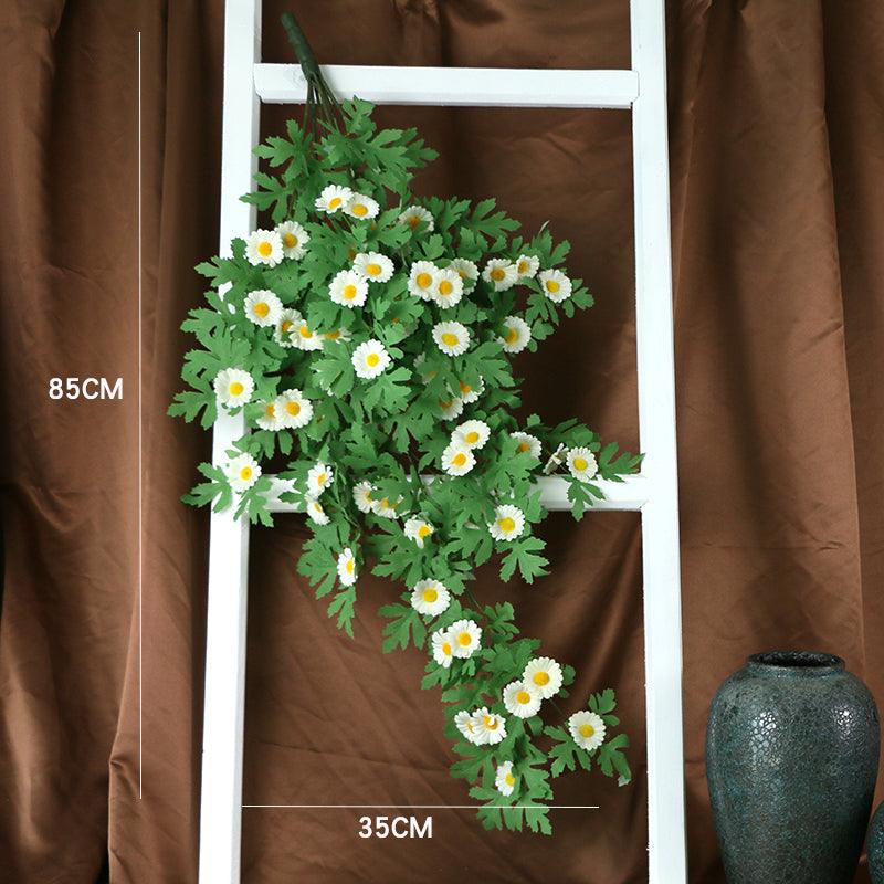 Simulated Daisy Wall Hanging Living Room Shelter Decoration