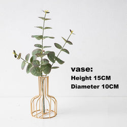 Simulated flower minimalist table decoration