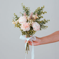Simulation flowers wedding hand bouquet decoration wedding bouquet