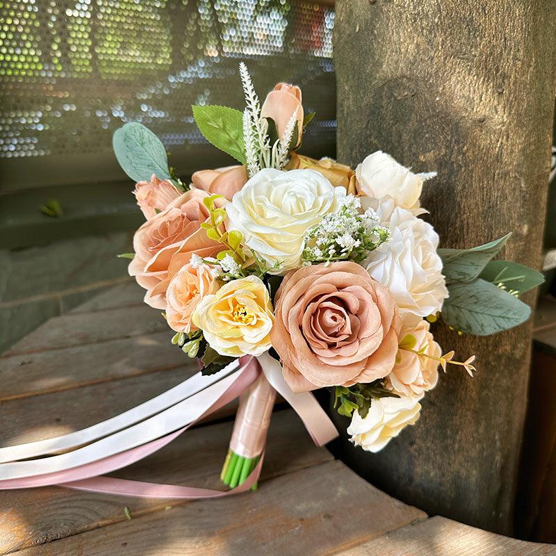 Bridal hand bouquet premium wedding simulation handmade proposal bouquet