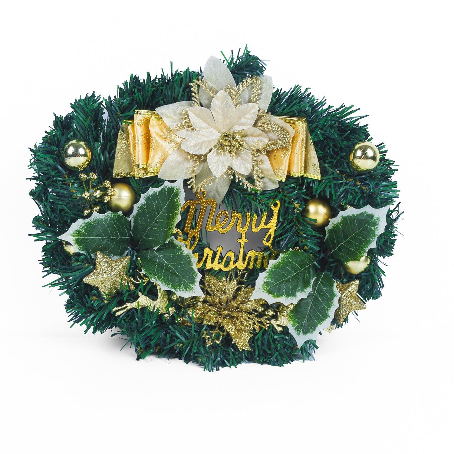 Wreath Decorations Flowers Christmas Door Hanging Decorations Venue Christmas Wreaths