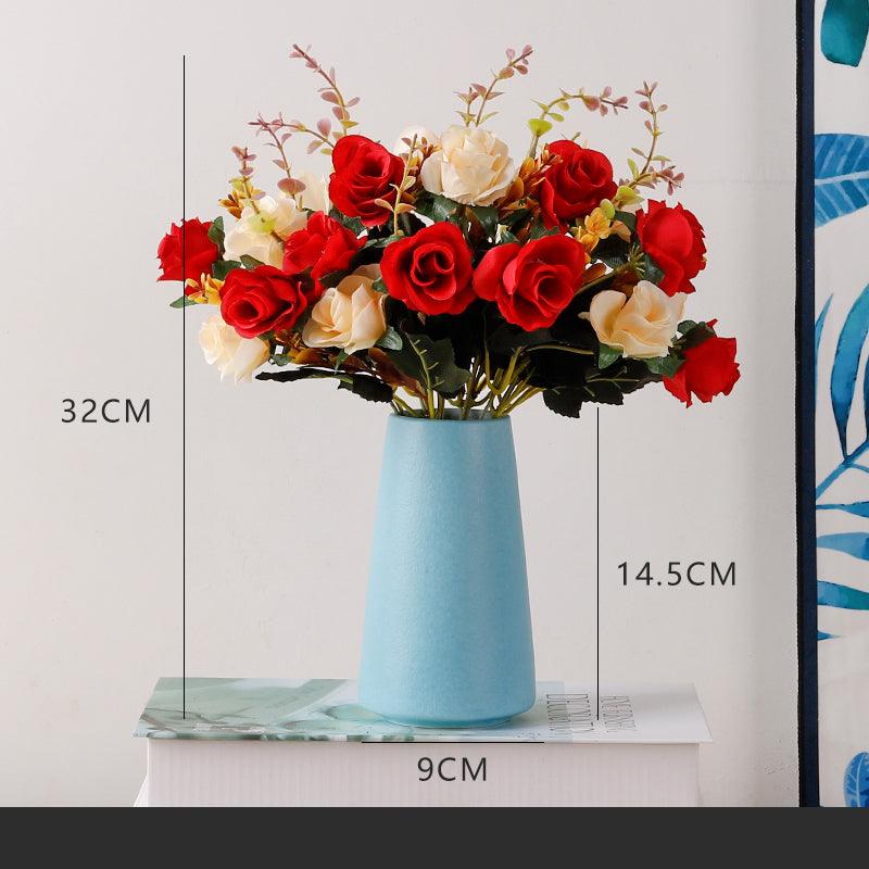 Simulation flowers modern living room bouquet TV cabinet decoration fake flower arrangement