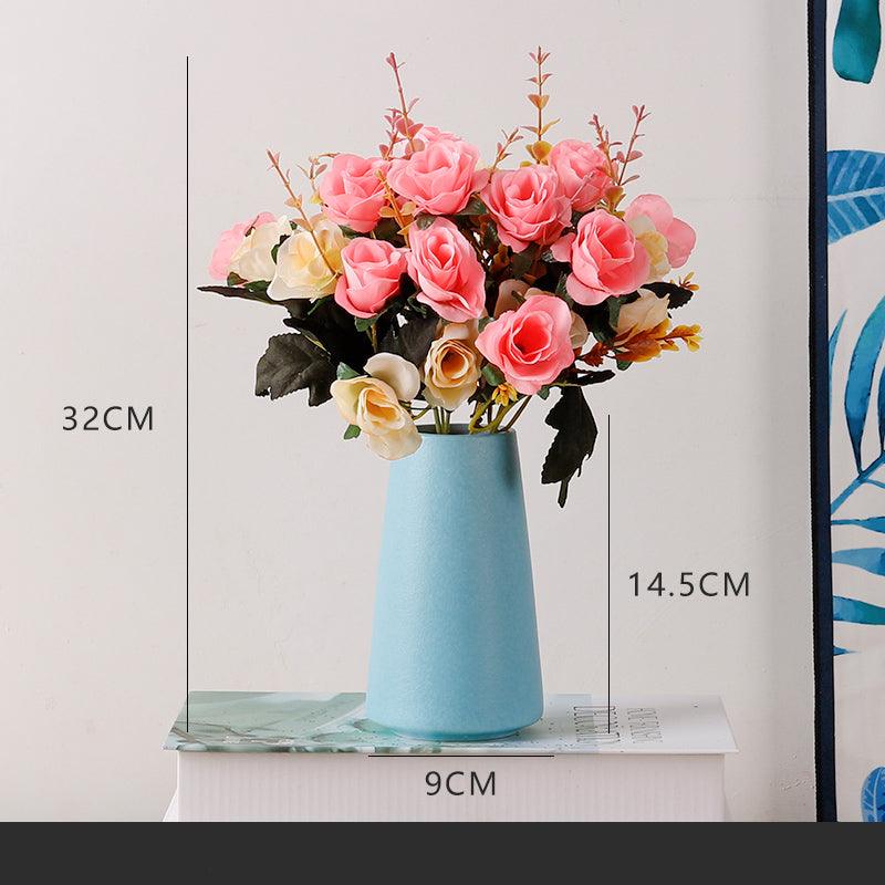 Simulation flowers modern living room bouquet TV cabinet decoration fake flower arrangement