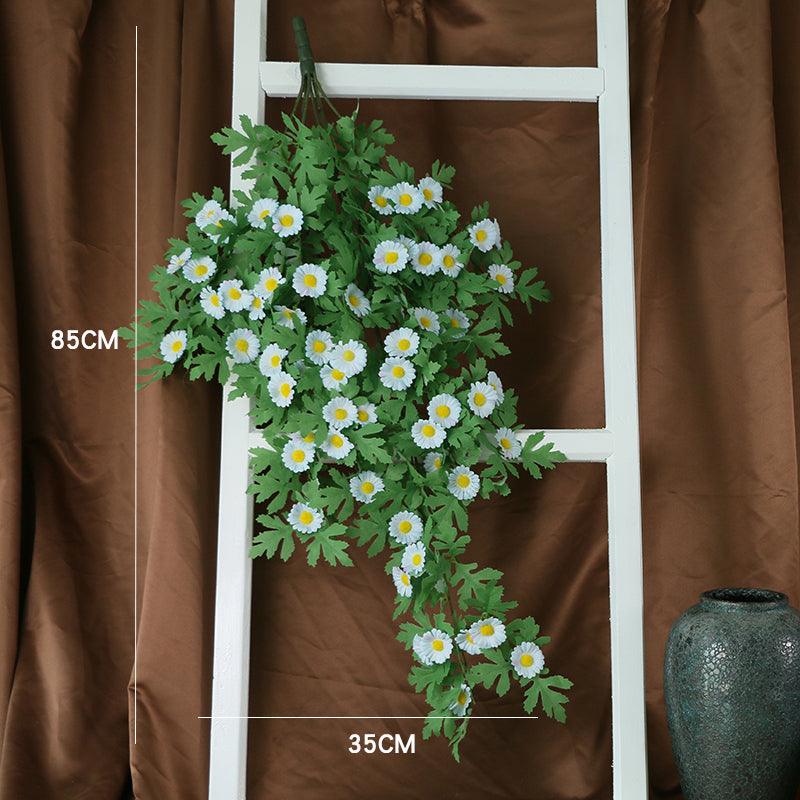 Simulated Daisy Wall Hanging Living Room Shelter Decoration