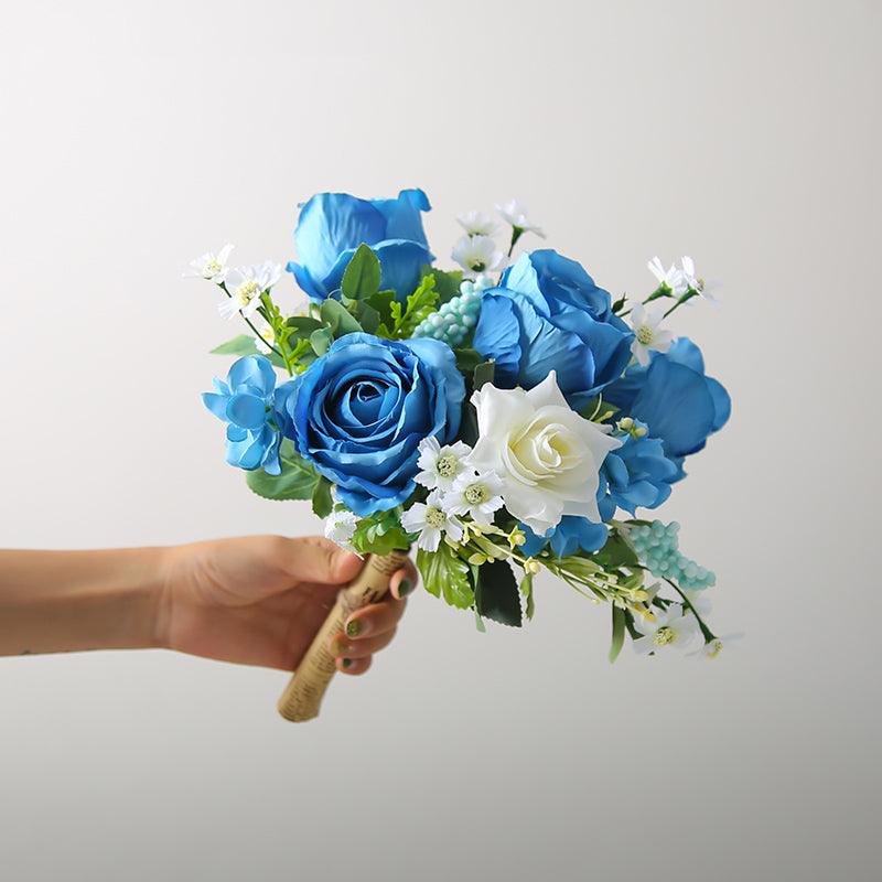 Fake flower bouquet hand bouquet simulation flowers