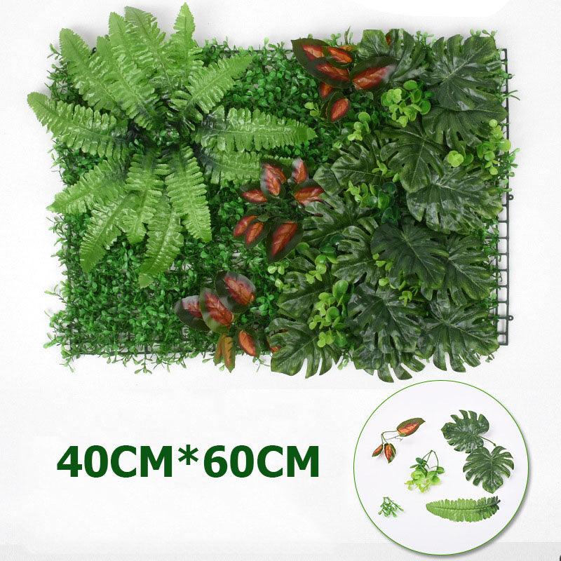 Simulated Green Plant Background Wall Shopping Mall Wedding Decoration