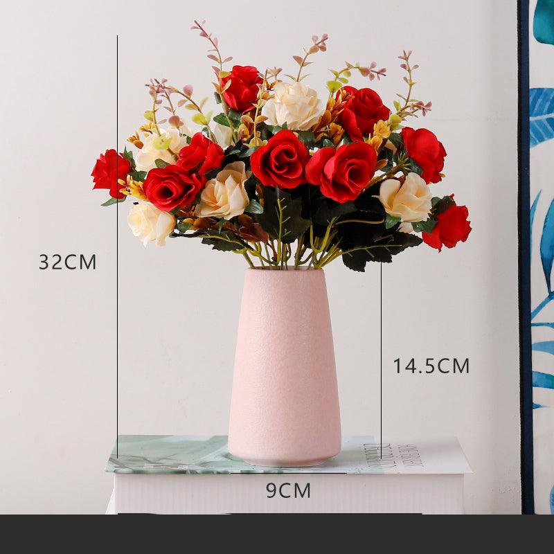 Simulation flowers modern living room bouquet TV cabinet decoration fake flower arrangement