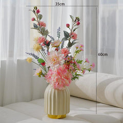 Living Room Home Decorations Plastic Flowers Indoor Table Flower Arrangement