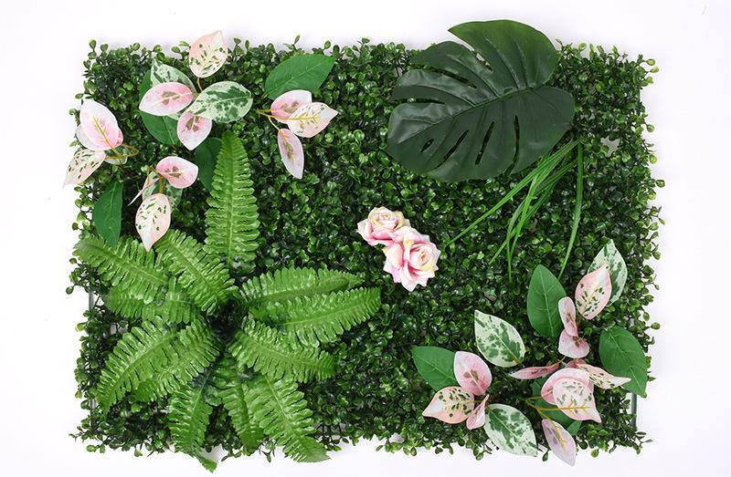 Simulated Green Plant Background Wall Shopping Mall Wedding Decoration