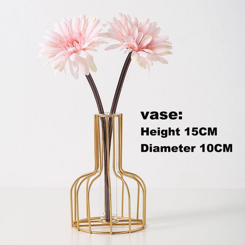 Simulated flower minimalist table decoration