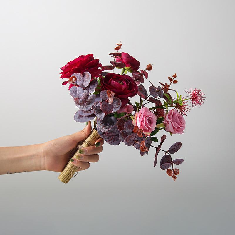 Fake flower bouquet hand bouquet simulation flowers