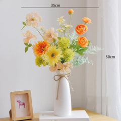 Living Room Home Decorations Plastic Flowers Indoor Table Flower Arrangement