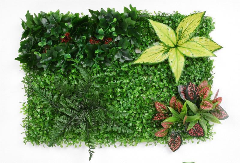 Simulated Green Plant Background Wall Shopping Mall Wedding Decoration