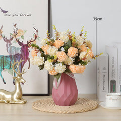 Morandi series simulation flowers modern living room bouquet