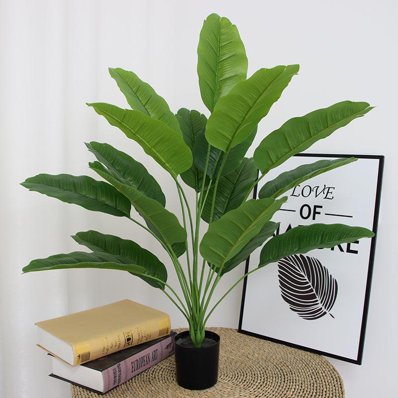 Bionic green plant potted ornaments interior decoration simulated plants