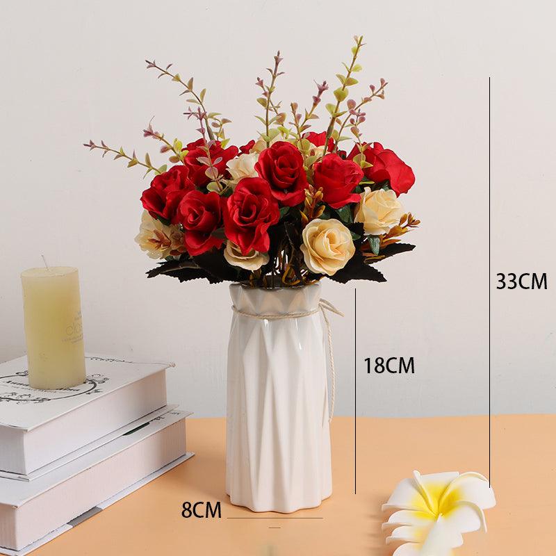 Morandi series simulation flowers modern living room bouquet