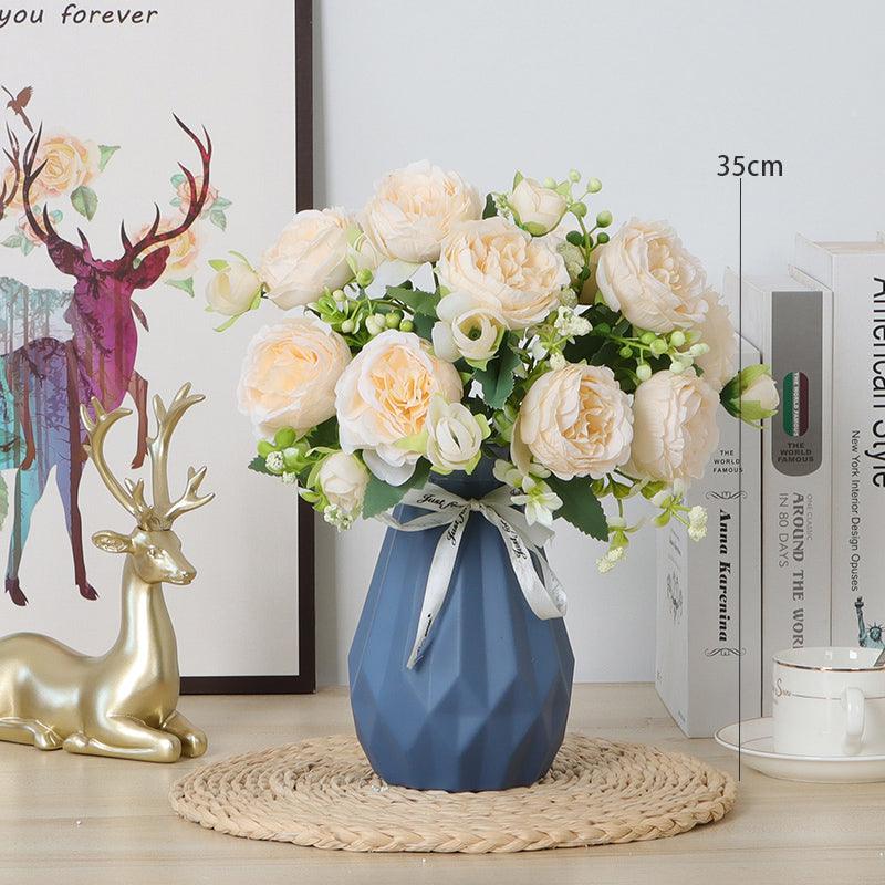 Morandi series simulation flowers modern living room bouquet