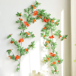 Simulated Daisy Flower Vine Entangled Decoration Store