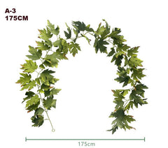 Halloween Decorative Home Imitation Maple Leaf Vine