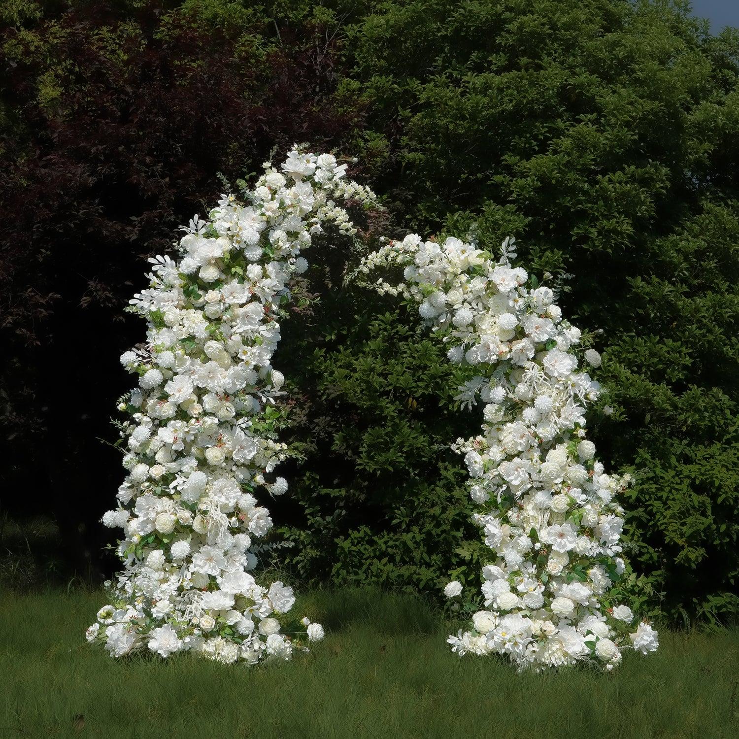 Simulated Mori Wedding Party Background Flower Arch Decoration（No Stand）