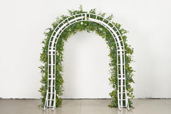 Simulated Flower Arch Green Forest Rose Wedding Party Decoration