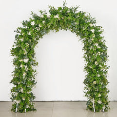 Simulated Flower Arch Green Forest Rose Wedding Party Decoration