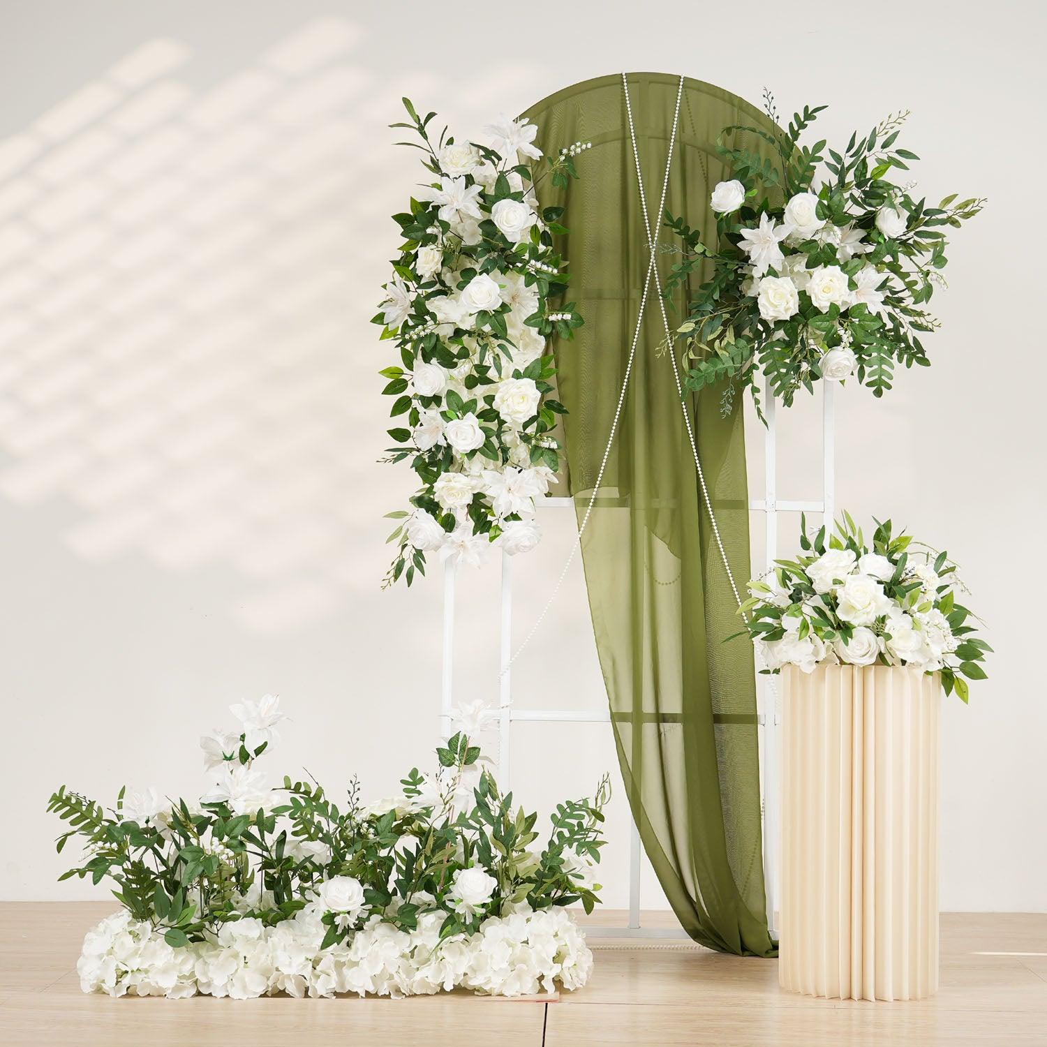 White Flower Arch Decora 2 picture