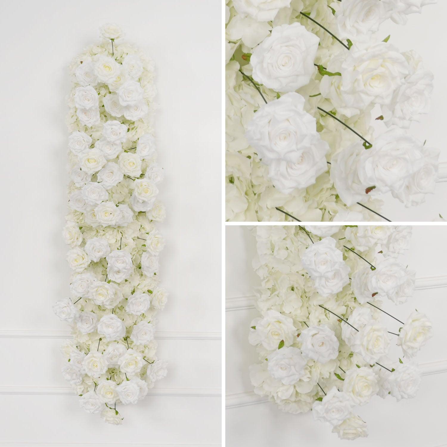 White Rose Wedding Heart-Shaped Arch Figure 10