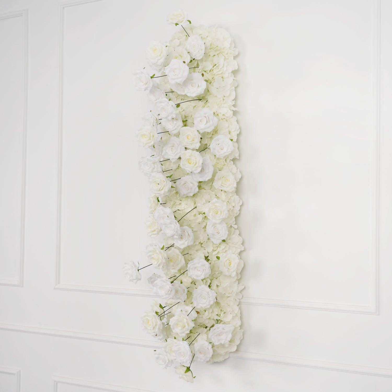 White Rose Wedding Heart-Shaped Arch Figure 8