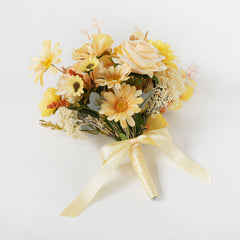 Yellow bridal flowers bouquets 3 picture