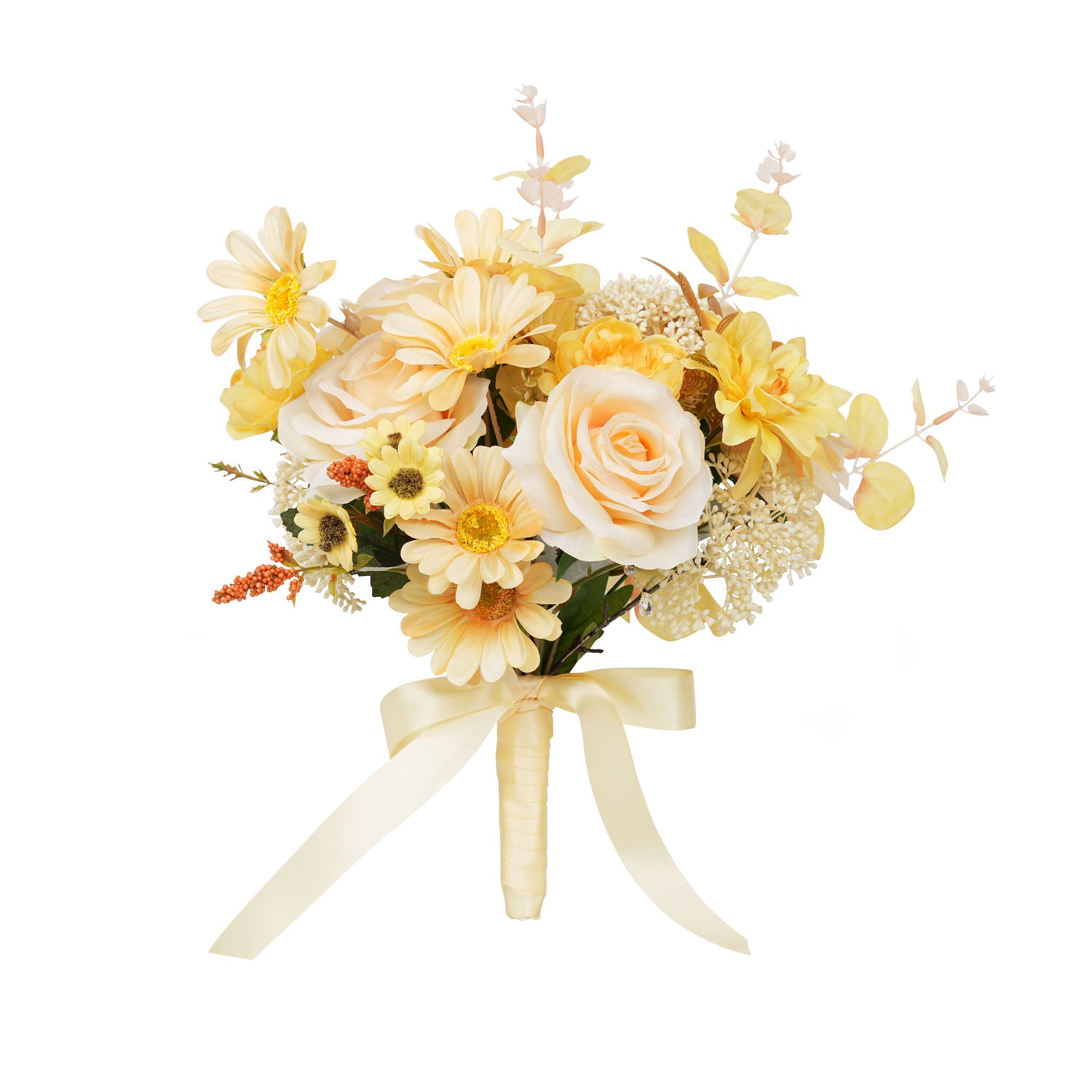 Yellow bridal flowers bouquets 9 picture